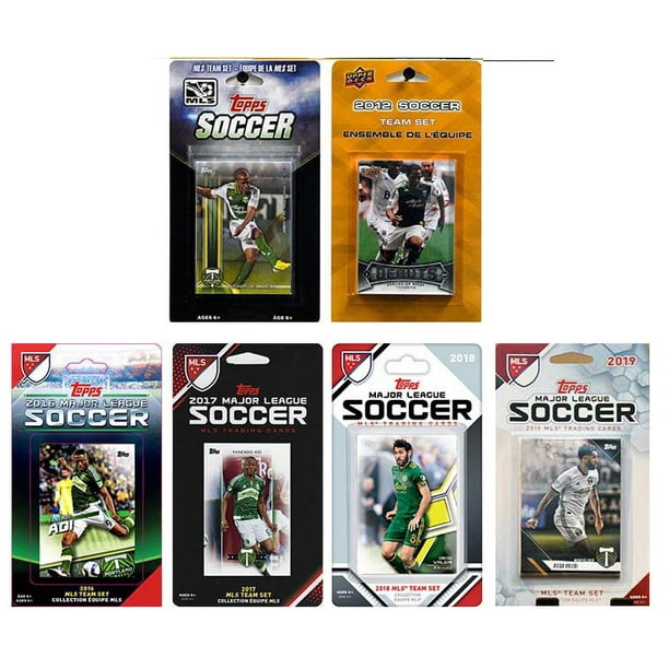 MLS Portland Timbers 4 Different Trading Card Sets White MLS Portland Timbers 4 Different Trading Card Sets White